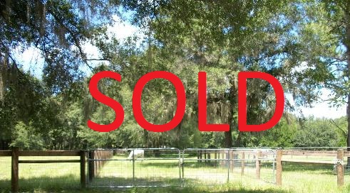 Dempsey 2.6 acs On Withlacoochee State Forest, Fenced for Horses, Brooksville,  Hernando County, Fl 34601 SOLD